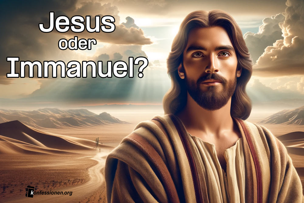 Heißt Jesus eigentlich Immanuel?